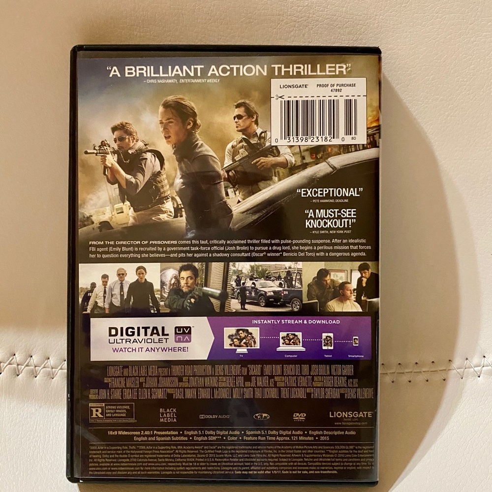 DVD Sicario - Picture 3 of 3